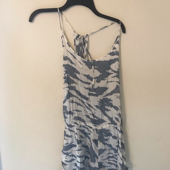 Betro simone sheer racerback grey challis romper - Picture 5 of 8